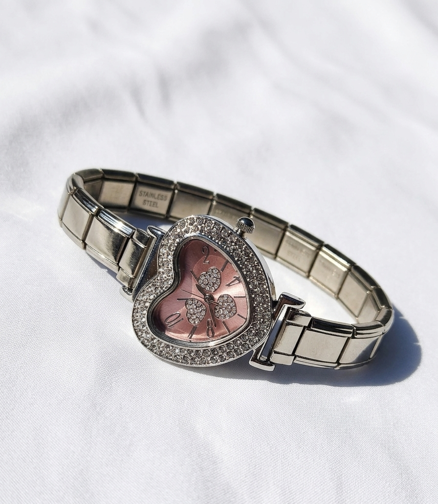 Reloj “Corazón Italiano” Rosa