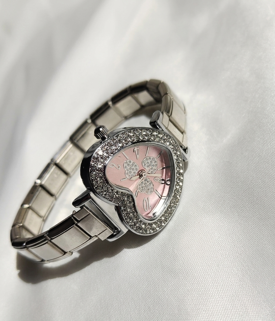 Reloj “Corazón Italiano” Rosa
