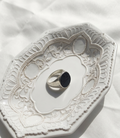 Anillo plateado Nº64