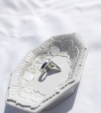 Anillo plateado Nº43