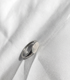 Anillo plateado Nº55