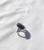 Anillo plateado Nº56