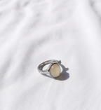 Anillo plateado Nº60