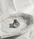Anillo plateado Nº61