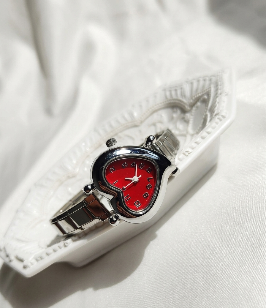 Reloj “Corazón Italiano” Rojo