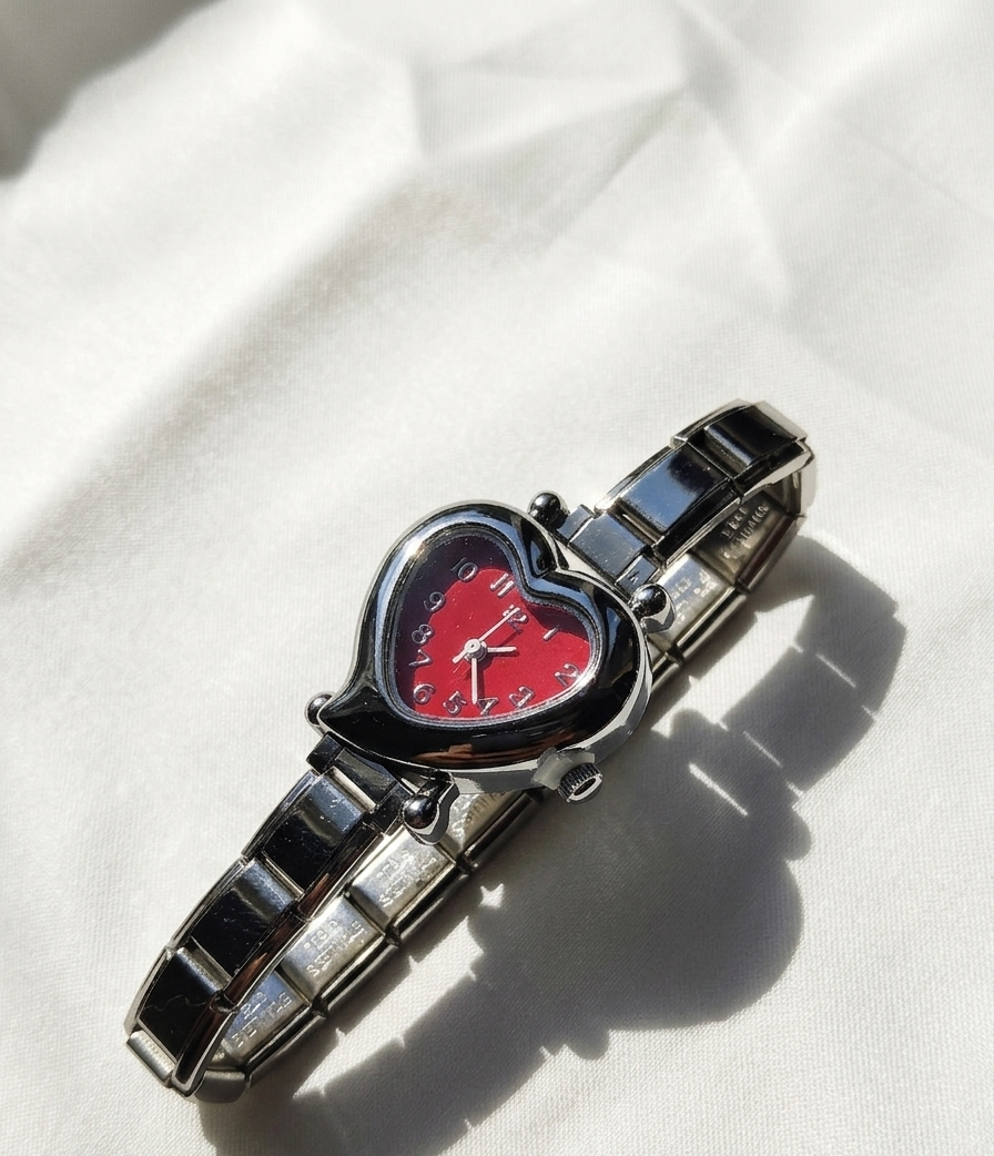 Reloj “Corazón Italiano” Rojo