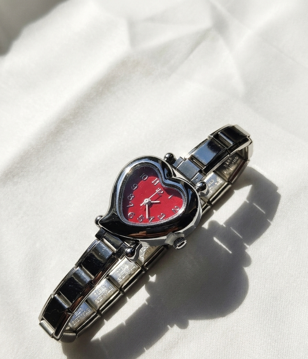 Reloj “Corazón Italiano” Rojo