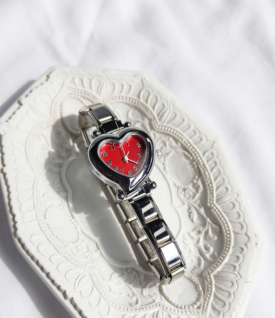 Reloj “Corazón Italiano” Rojo