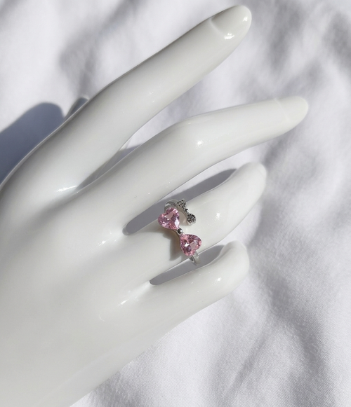Anillo "Destello Rosa"