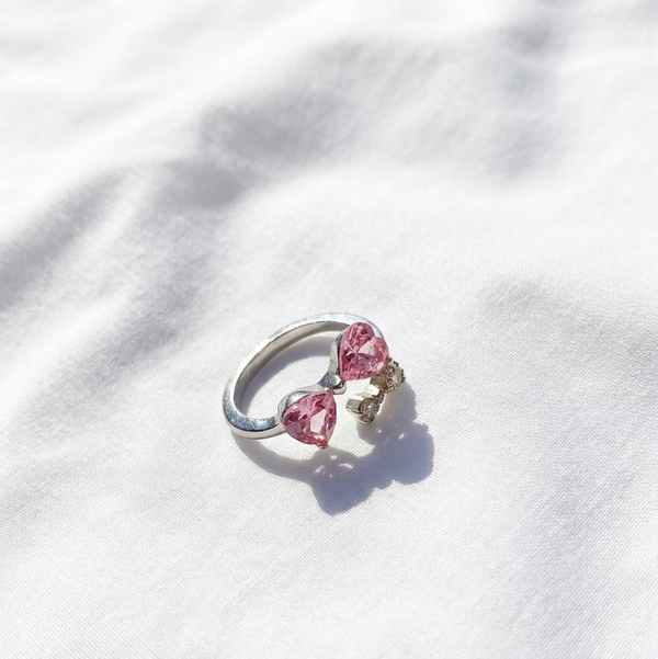 Anillo "Destello Rosa"