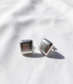 Aretes plateados Nº20