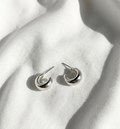 Aretes plateados Nº22