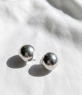 Aretes plateados Nº23