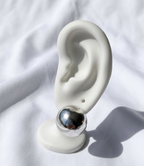 Aretes plateados Nº23
