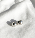 Aretes plateados Nº24