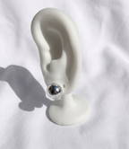 Aretes plateados Nº24