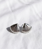 Aretes plateados Nº26