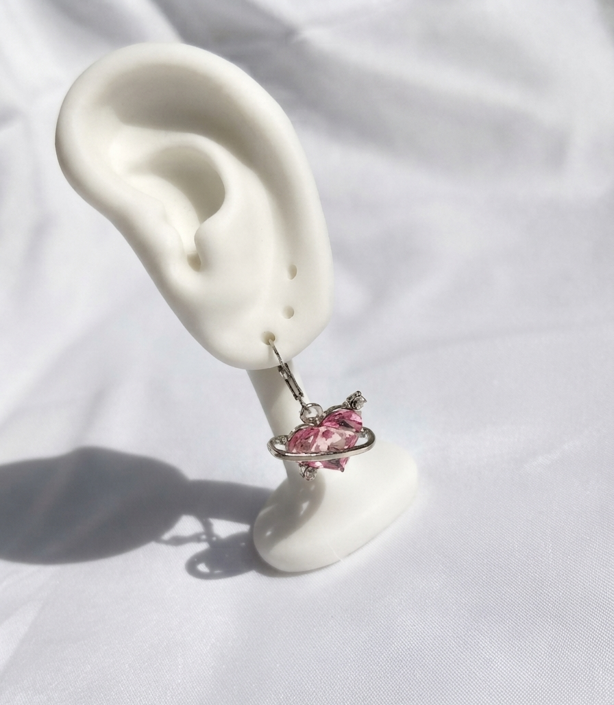 Aretes plateados Nº27
