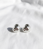 Aretes plateados Nº12