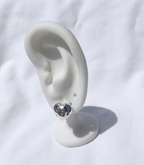 Aretes plateados Nº12