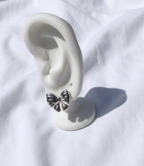 Aretes plateados Nº13