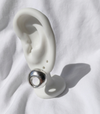 Aretes plateados Nº16