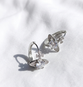 Aretes “Saturno Plateado”