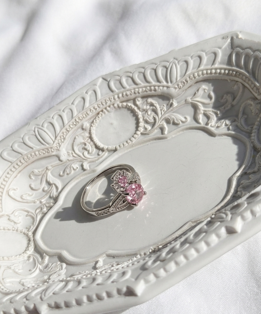 Anillo "Pink Saturn"