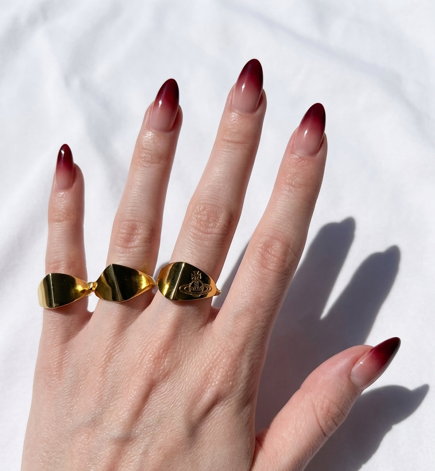 Anillo "Vivienne" Dorado