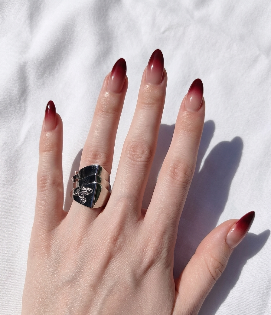 Anillo "Vivienne" Mate