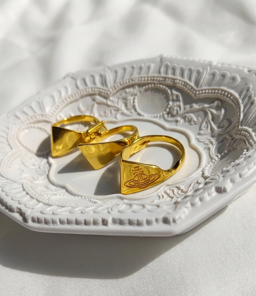 Anillo "Vivienne" Dorado